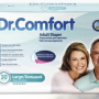 Scutece Adulți Dr. Comfort, Mărime L (Large), 100-150 cm, 30 buc
