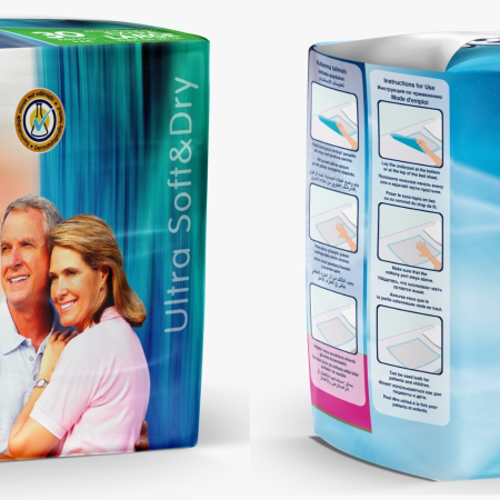 Pachet Promo scutec pentru adulti velcro Marimea XL+ Aleze-Huse de protecție pentru saltea 60x90 cm-30 buc/set