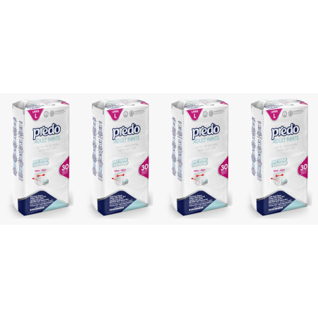 Pachet Promo Scutec pentru adulți Predo tip chilot 30 buc/set Marimea L 100x150cm- 4 set,9 picaturi