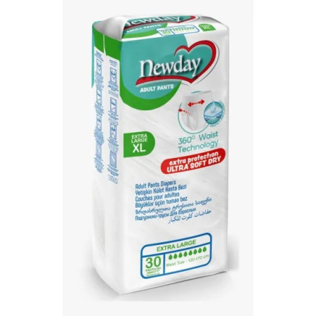 Scutece adulți tip chilot – 30 buc/set,marimea XL,120-170 cm