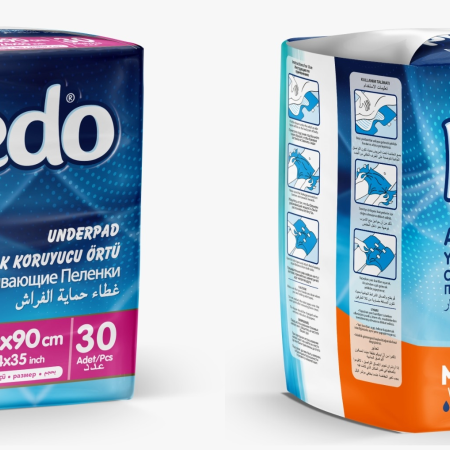 Pachet Promo scutec pentru adulti velcro Marimea M+ Aleze-Huse de protecție pentru saltea 60x90 cm-30 buc/set