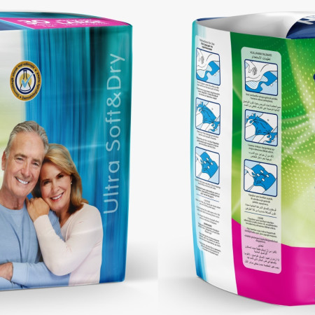 Pachet Promo Scutec pentru adulți Predo cu velcro 30 buc/set Marimea L 100x150cm- 4 set 9 picaturi