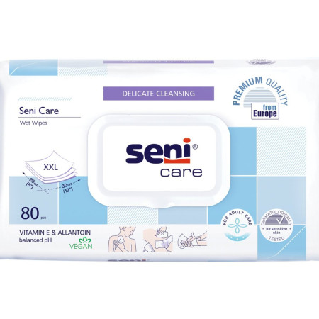 Seni Care Servetele umede XXL 20x30 cm a'80 buc