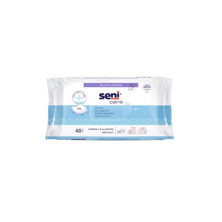 Seni Care Servetele umede XXL 20x30 cm a' 48 buc