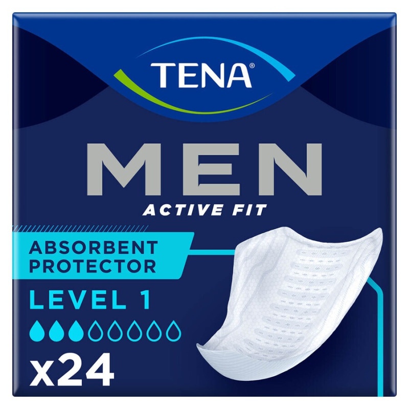 TENA Men Active Fit L1 6x24p absorbant urinar bărbați