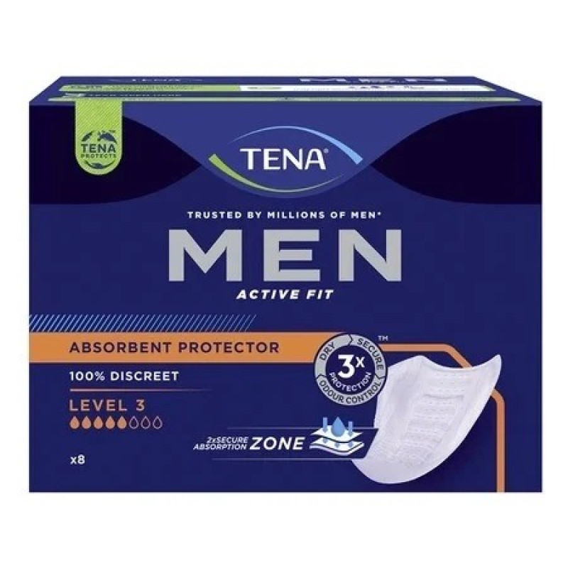 TENA Men Super Level 3 8-pack absorbante pentru bărbați
