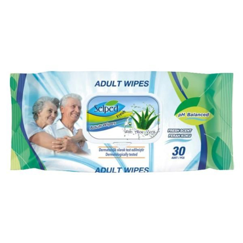 Servetele umede adulti Selped, un pachet contine 30 de bucati Servetele umede adulti Selped, un pachet contine 30 de bucati