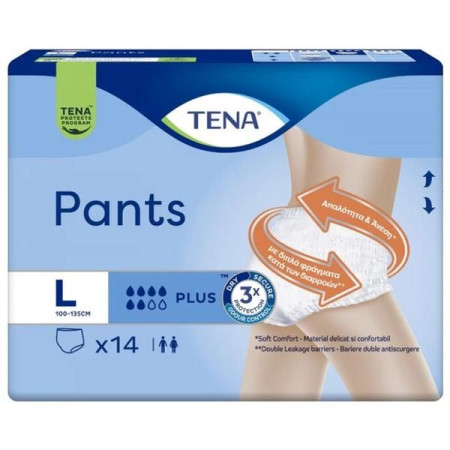  Tena Pants Plus L (14 pack)